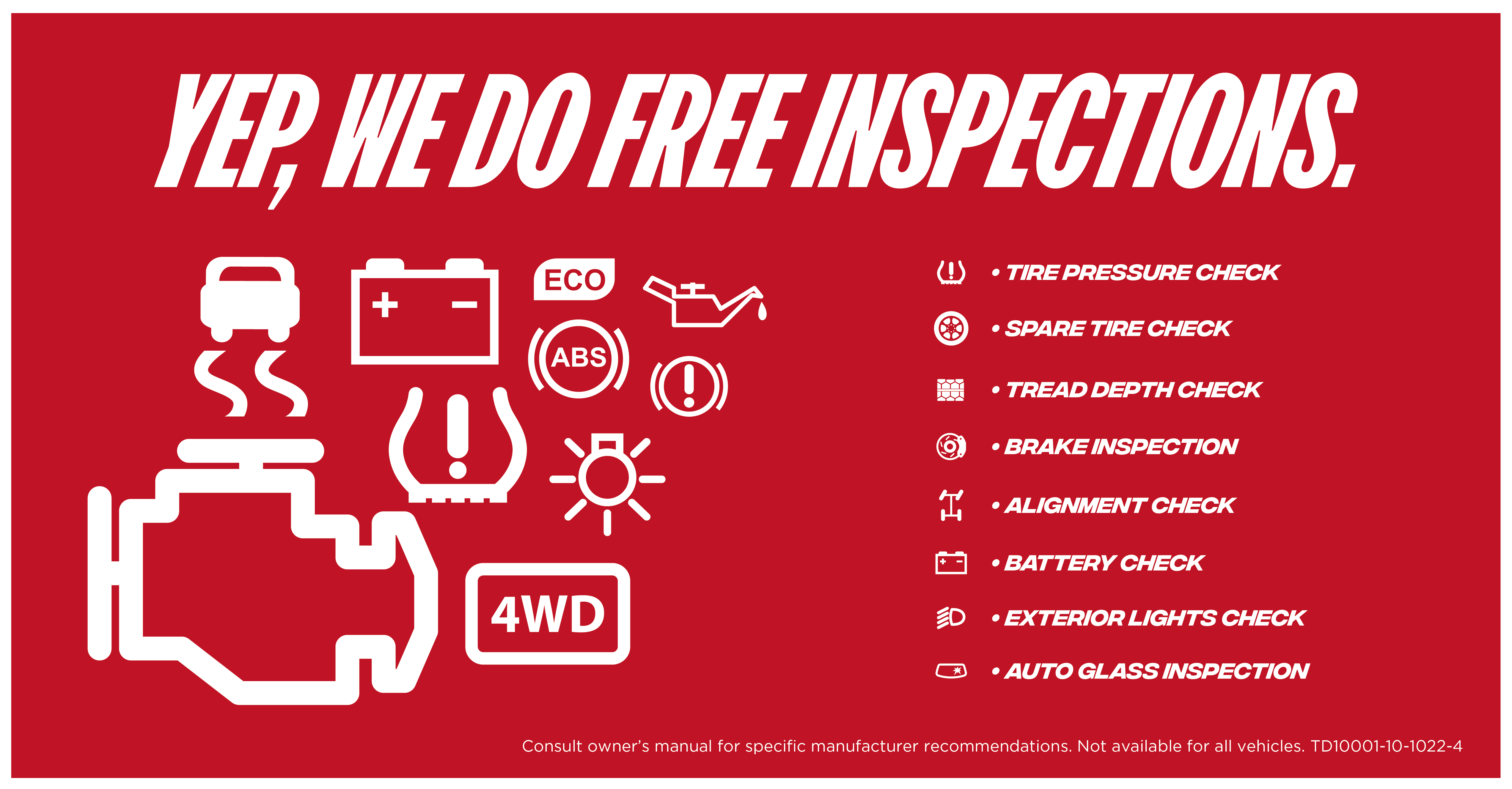 Tire Discounters Free Services | Tire Discounters